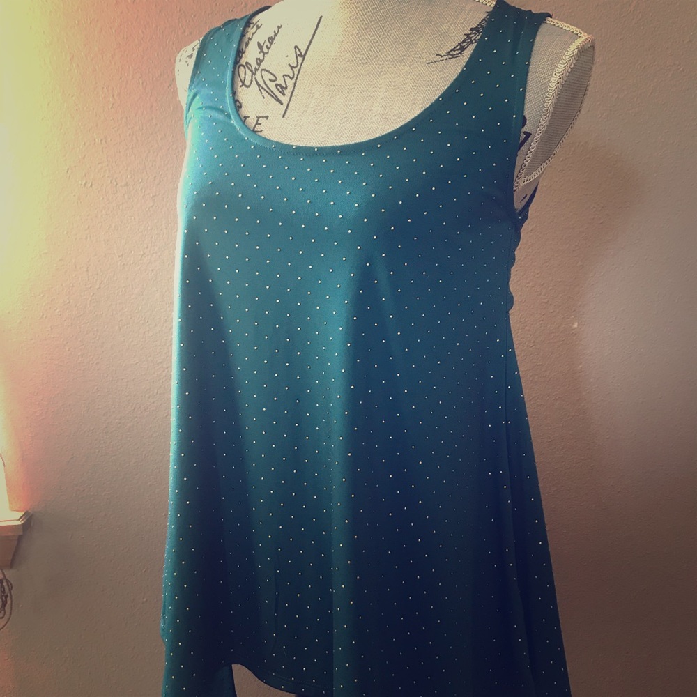 Rock & Republic mini studded Open Back Sz XS
